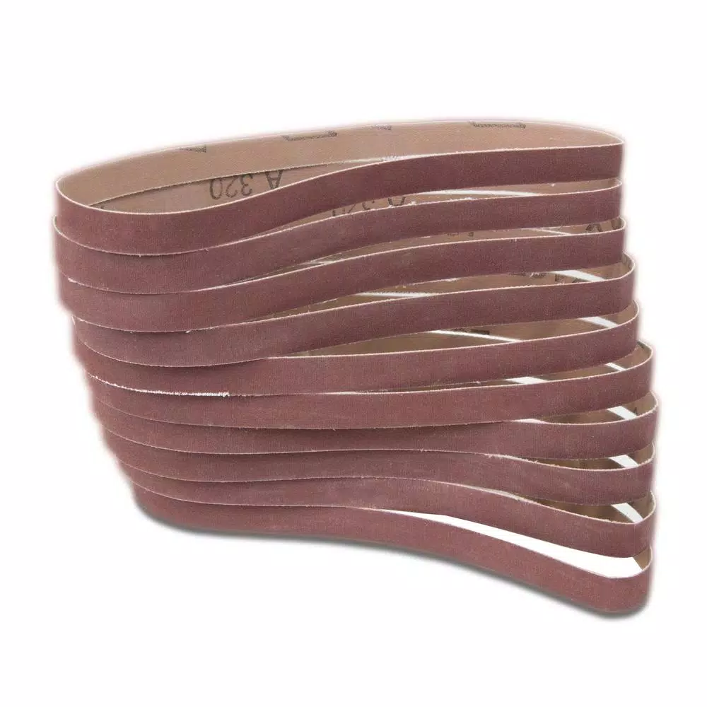 Wholesale ✔️ WEN 120-Grit 1/2 In. X 18 In. Sanding Belt Sandpaper (10-Pack) ✨