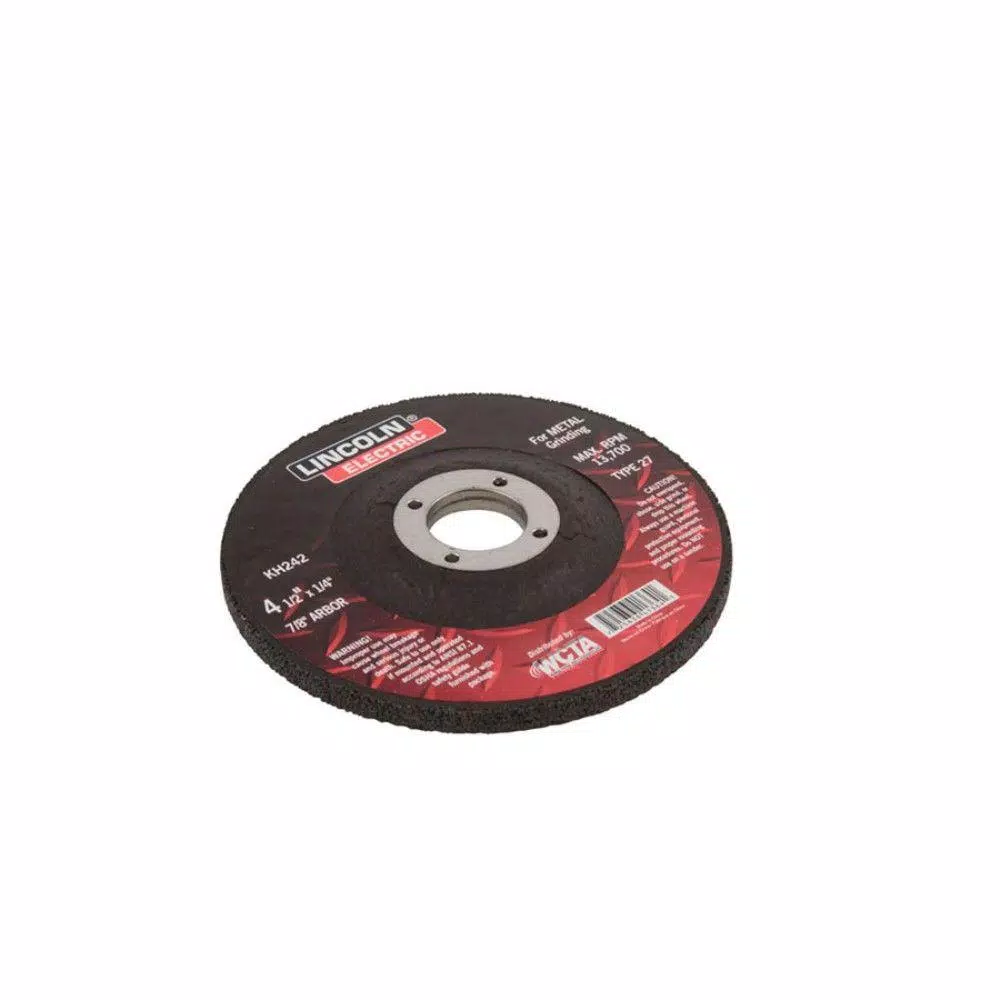 Wholesale 🎁 Lincoln Electric 4-1/2 In. X 1/4 In. Type 27 Grinding Wheel 🎁