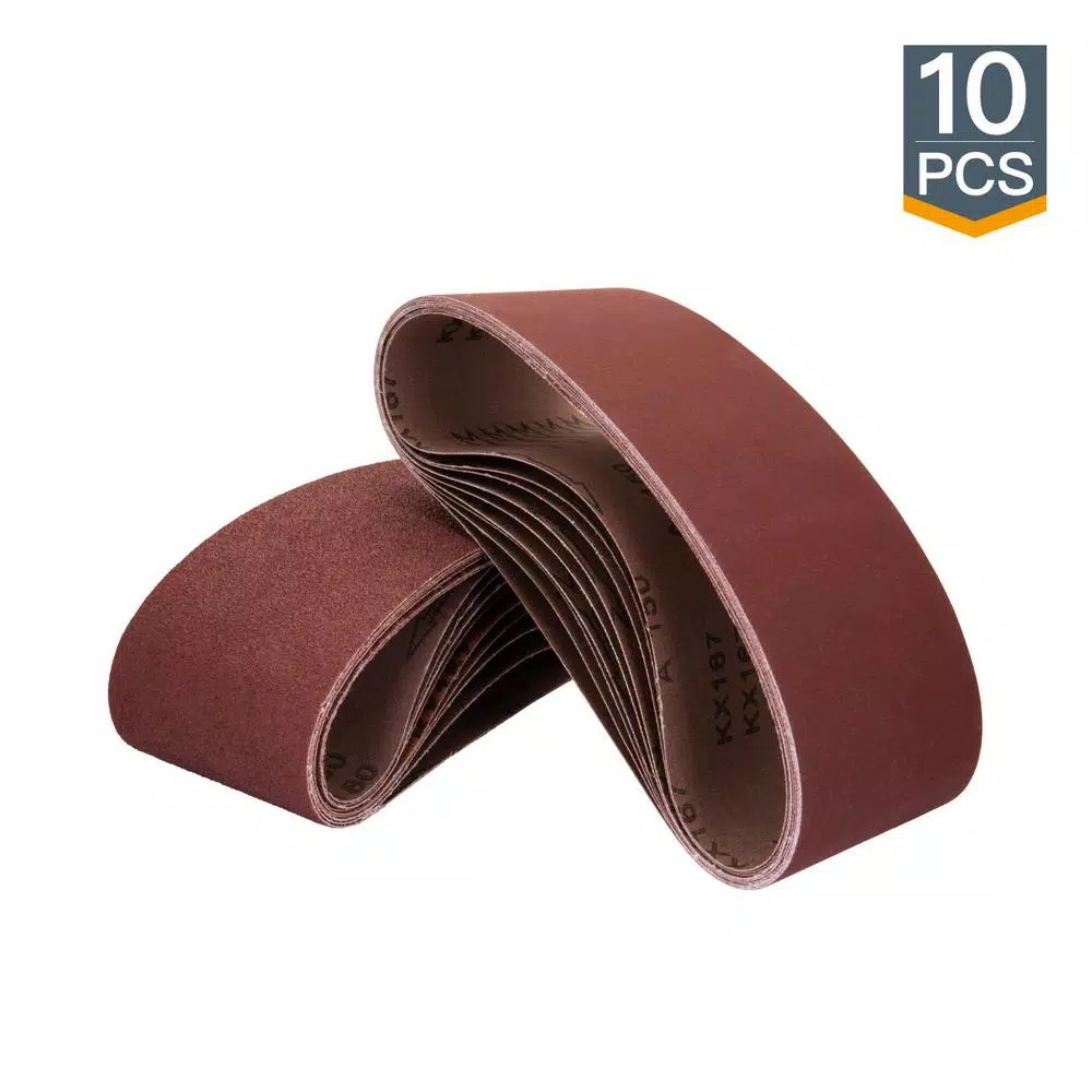 Budget 🛒 POWERTEC 3 In. X 18 In. 240-Grit Aluminum Oxide Sanding Belt (10-Pack) ✔️ -Abrasives Sales Store unnamed file 474