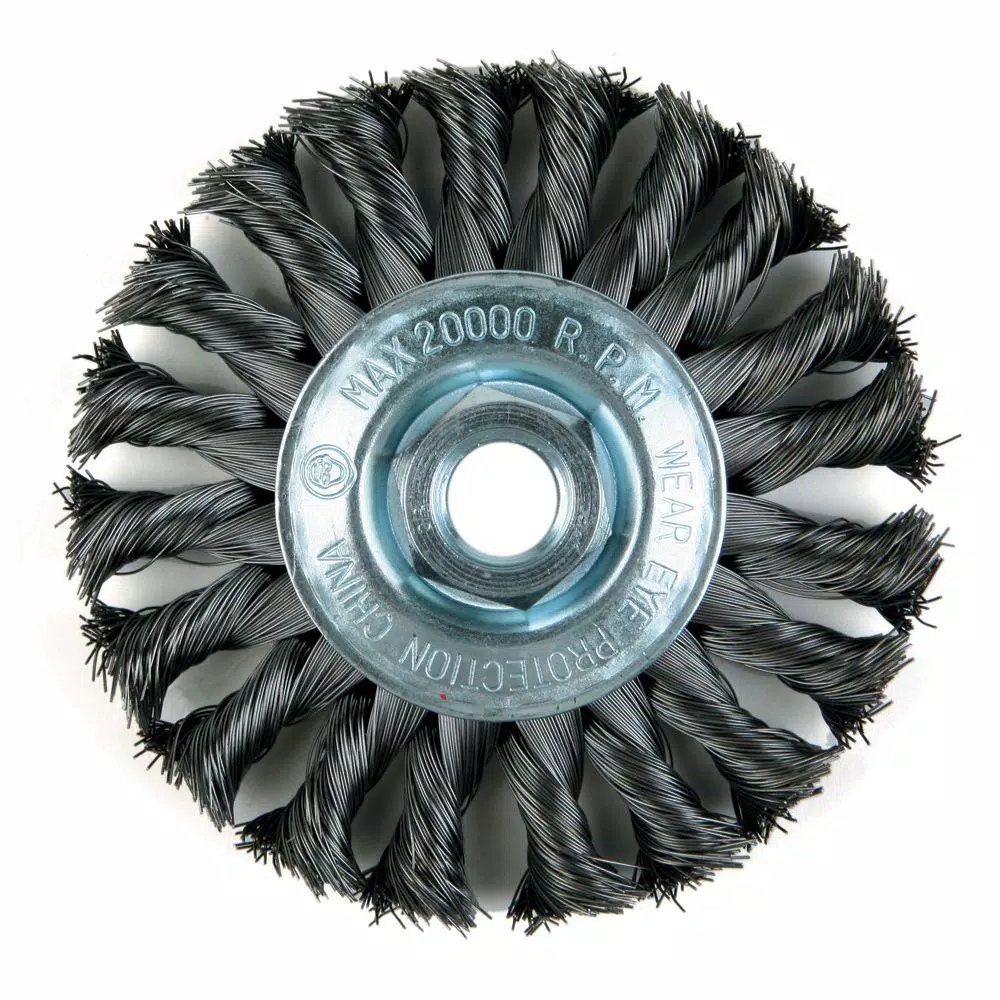 Budget ๐ Lincoln Electric 4 In. Knotted Wire Wheel Brush ๐ฏ