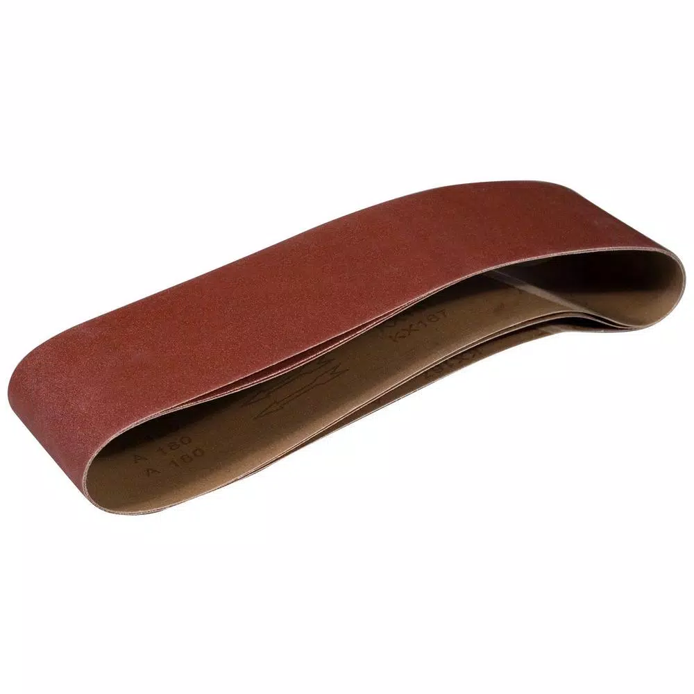 Best Sale 🥰 POWERTEC 6 In. X 48 In.120-Grit Aluminum Oxide Sanding Belt (3-Pack) 🔥