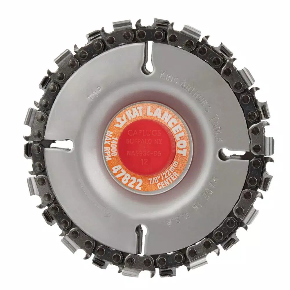 Outlet β¨ King Arthur's Tools King Arthurβs Tools 4 In. 22-Teeth Steel Chainsaw Blade For Woodcarving π