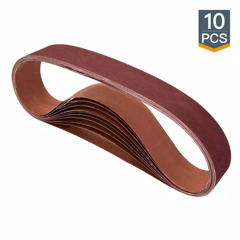 Top 10 🛒 POWERTEC 2 In. X 42 In. 100-Grit Aluminum Oxide Sanding Belt (10-Pack) 🎁