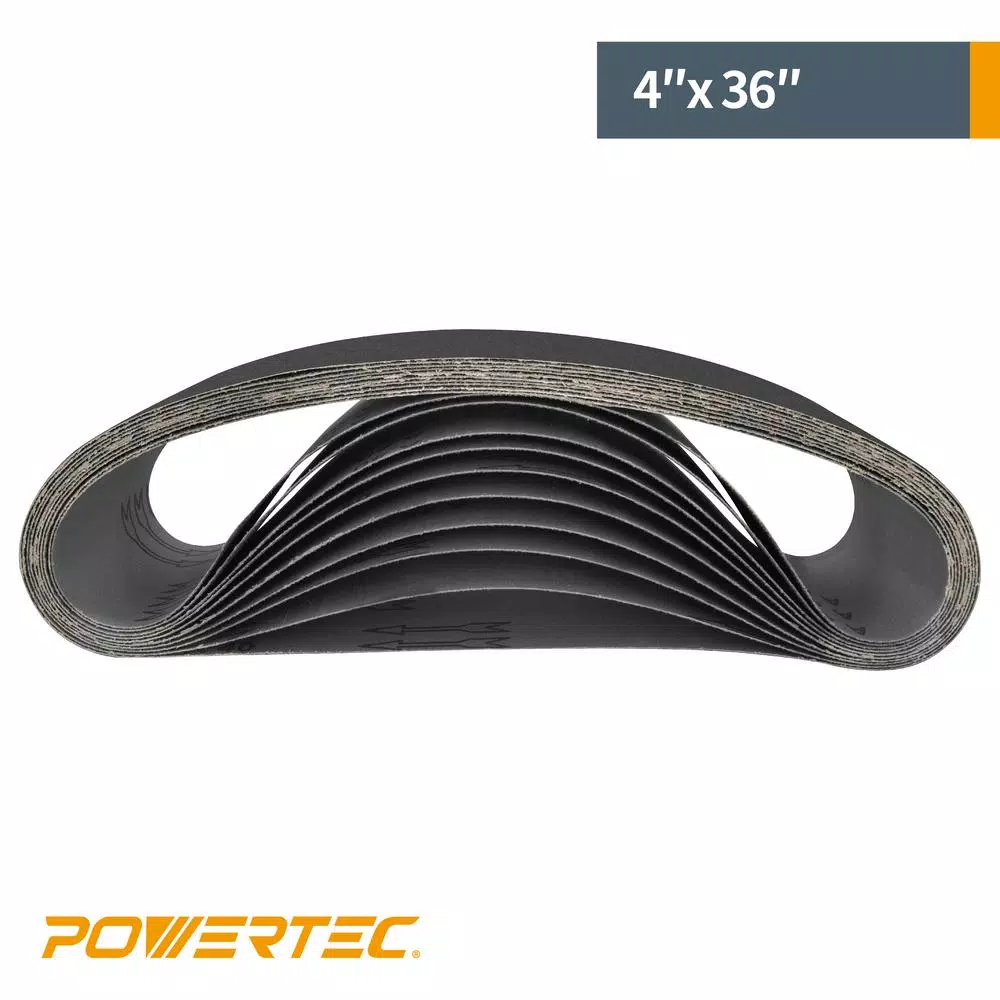 Top 10 π POWERTEC 4 In. X 36 In. 400-Grit Silicon Carbide Sanding Belt (10-Pack) π 5 Top 10 π POWERTEC 4 In. X 36 In. 400-Grit Silicon Carbide Sanding Belt (10-Pack) π - Image 3